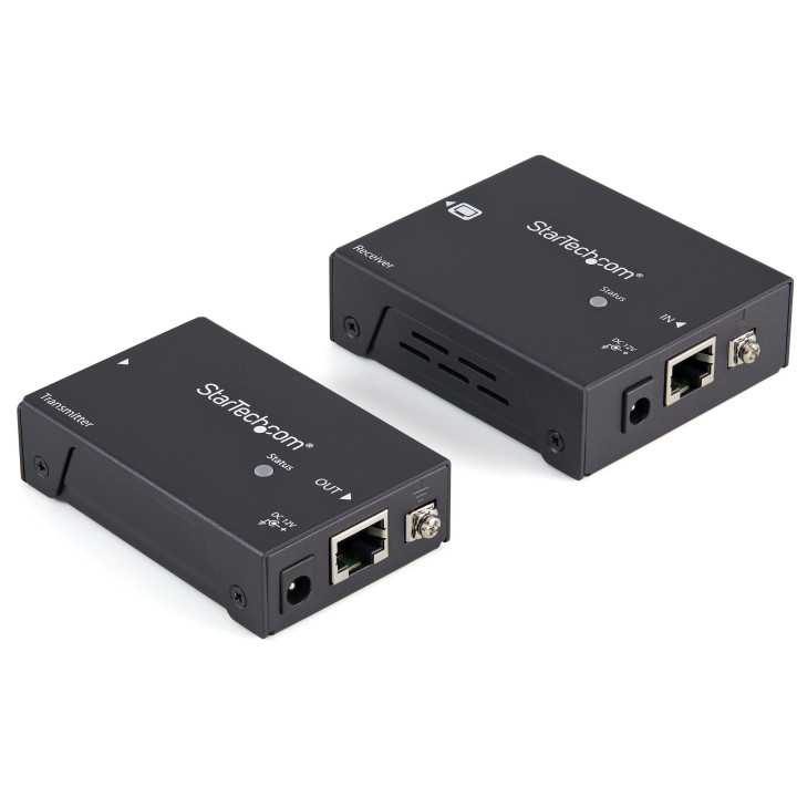 StarTech.com ST121HDBTPW AV plėstuvas siųstuvas ir imtuvas juodas