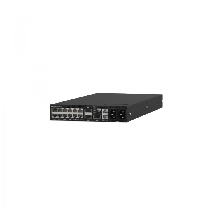 DELL S serijos S4112T-ON valdomas L2/L3 10G Ethernet (100/1000/10000) juodas