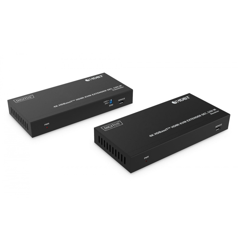 DIGITUS DS-55522 HDBaseT KVM pagarinātāju komplekts