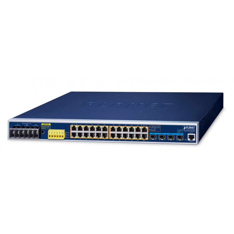 PLANET IGS-6325-24UP4X Industriālais L3 pārvaldītais PoE