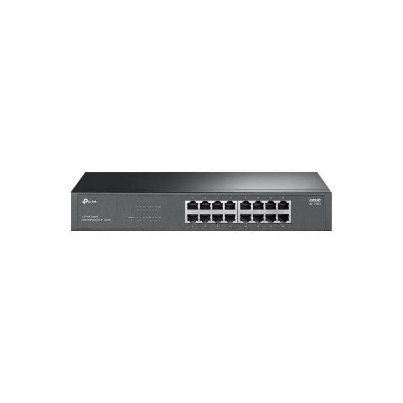 TP-Link LS1016G neizmantots Gigabit Ethernet slēdzis