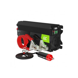 Green Cell INVGC04 galios keitiklis PRO 24V iki 230V 500W/1000W modifikuota sinusinė banga