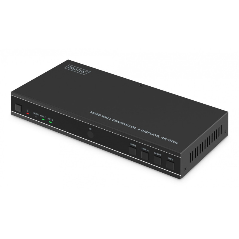 DIGITUS DS-55358 Video sienas kontrolieris 1xHDMI/USB-C