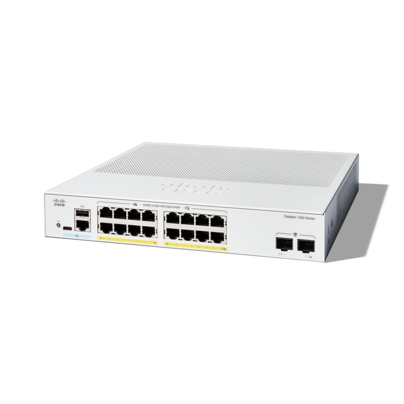 Cisco Catalyst 1300 C1300-16P-2G 16 portu