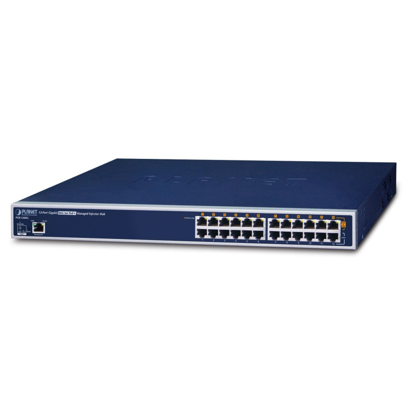 PLANET POE-1200G 12 portu 802.3at