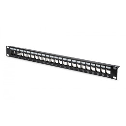 DIGITUS DN-91411 24-портовая экранированная патч-панель 1U черная