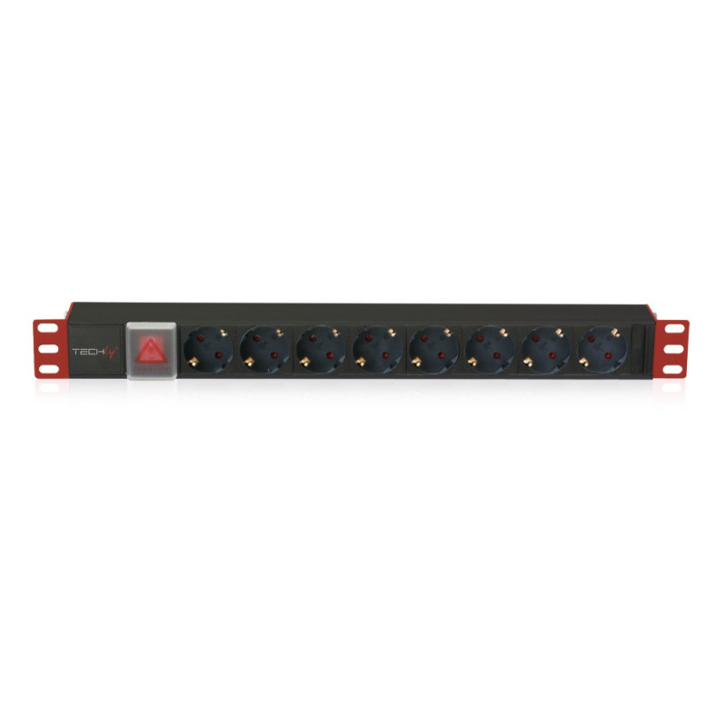 Techly I-CASE STRIP-81UD 19" 1U barošanas