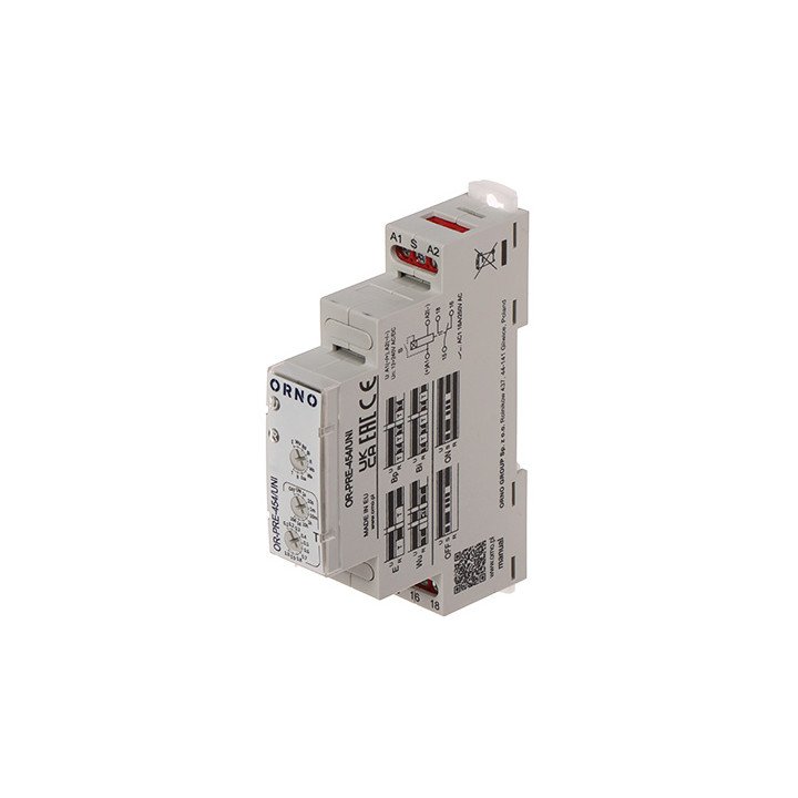 ORNO OR-PRE-454/UNI Laika relejs 230V