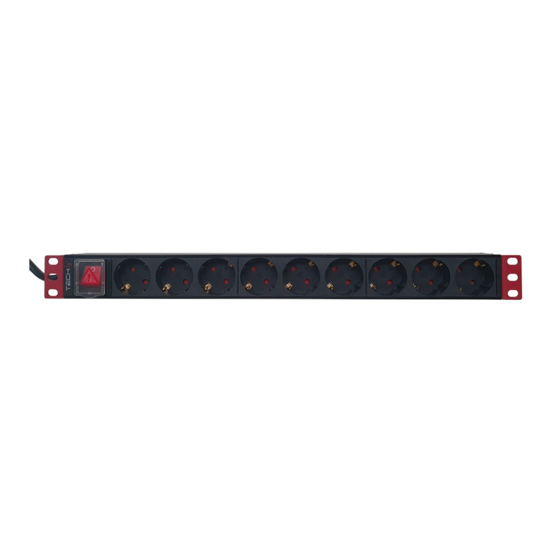 Techly I-CASE STRIP-91UD 19" 1U 9x
