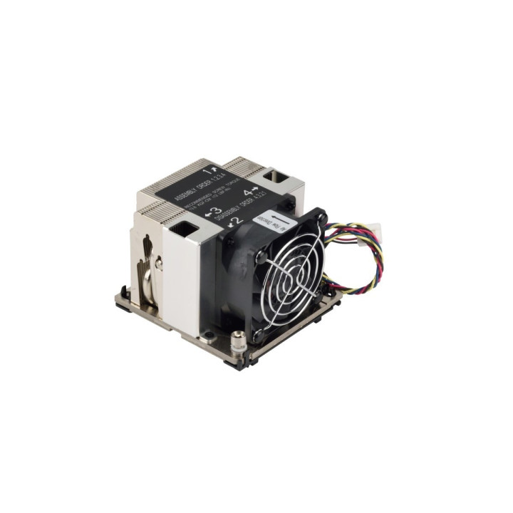 Supermicro SNK-P0068AP4 CPU gaisa dzesētājs 6cm Melns Niķelis