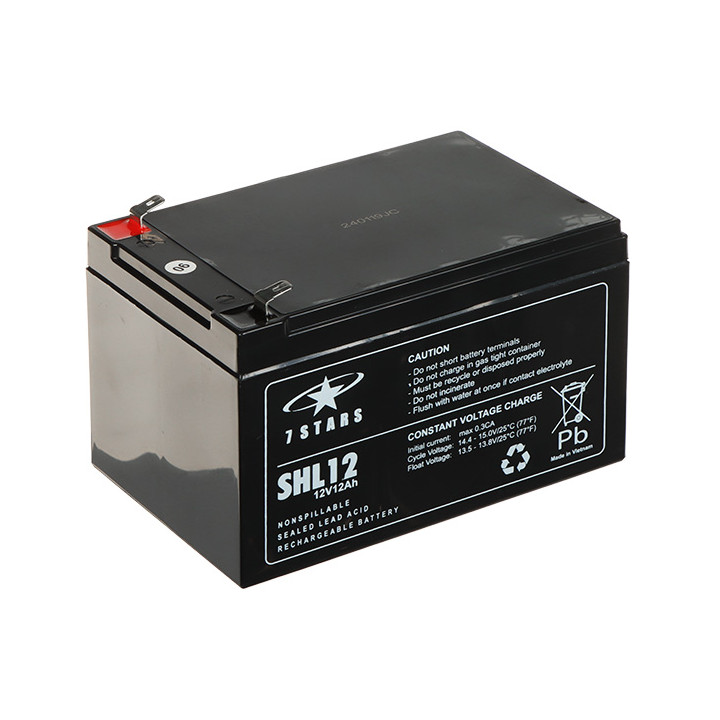 7STARS 12V 12Ah Rechargeable Battery