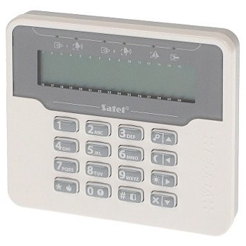KLAVIATURA, SKIRTA SIGNALIZAVIMO VALDYMO SKYDELIUI VERSA-LCDM-WH SATEL