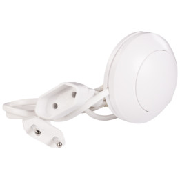 ZAMEL PNW-01 Extension Cord with Switch, 1.5m, 10A/250V, White