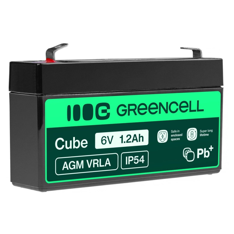 Green Cell AGM52 6V 1.2Ah