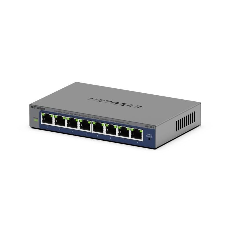 Netgear GS108E-400EUS 8 portu Gigabit viedpārvaldāms