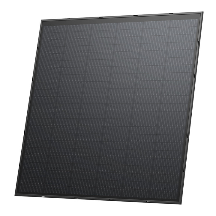 Komplektā 2x EcoFlow 250W fotoelektriskais panelis Stingrs dizains