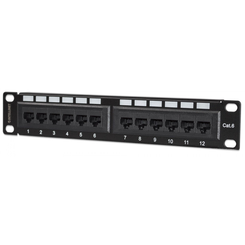Intellinet ielāpu panelis, Cat6, 10", UTP