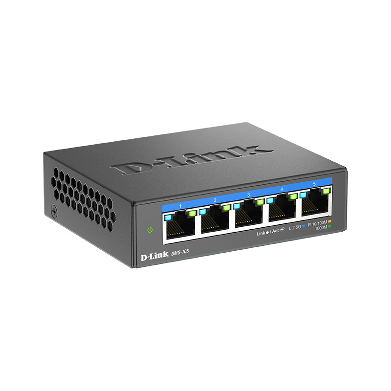 D-Link DMS-105/E Nepārvaldāms 5 portu 2