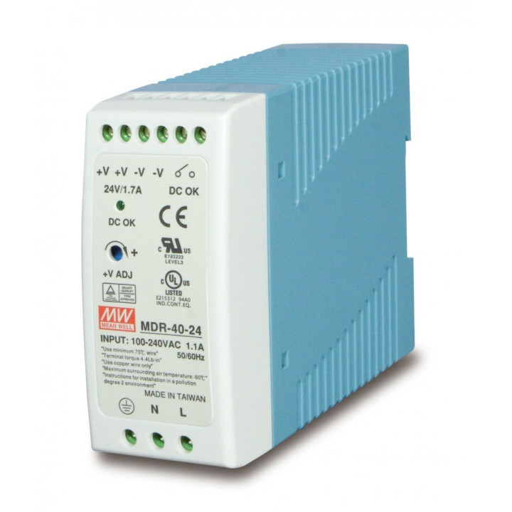 PLANET PWR-40-24 40W 24V DIN Rail Power Supply