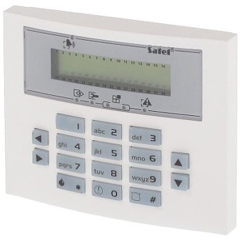 KLAVIATURA, SKIRTA SIGNALIZAVIMO VALDYMO PULTUI INT-KLCDS-BL SATEL