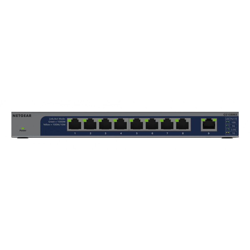Netgear GS108MX-100EUS nepārvaldīts Gigabit Ethernet slēdzis