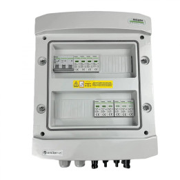 EMITER EM-98N_DCAC IP65 kombinuotas kintamosios srovės / nuolatinės srovės viršįtampio apsaugos įrenginys (SPD), 2 tipas, 10 A, 