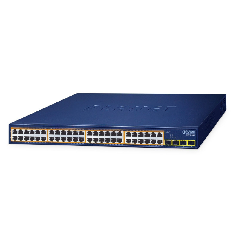 PLANET GSW-5240HP 48 portu Gigabit PoE+