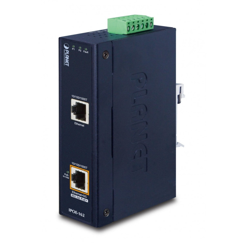PLANET IPOE-162 Gigabitu PoE+ Inžektors 1
