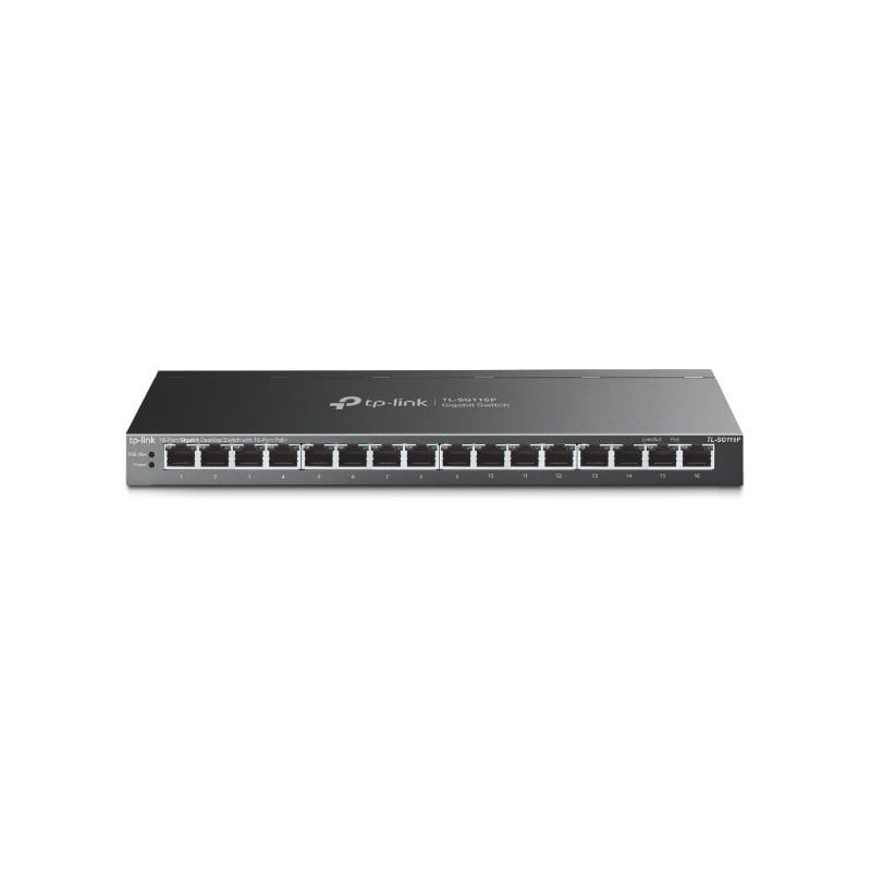 TP-Link TL-SG116P 16 portu Gigabit darbvirsmas