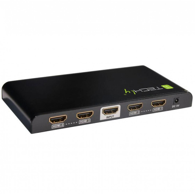 Techly IDATA HDMI-4K4 HDMI 1.4