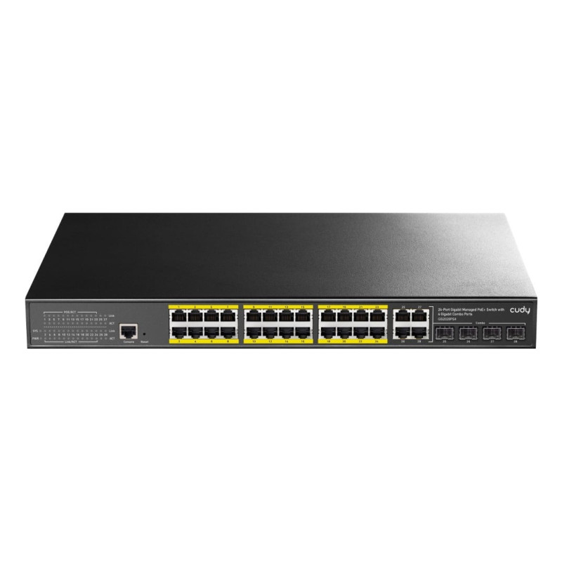 Cudy GS2028PS4-400W 24 portu Gigabit pārvaldāms