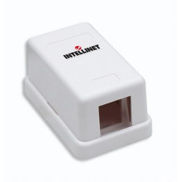 Intellinet 162739 NAT socket KeystoneX1 housing