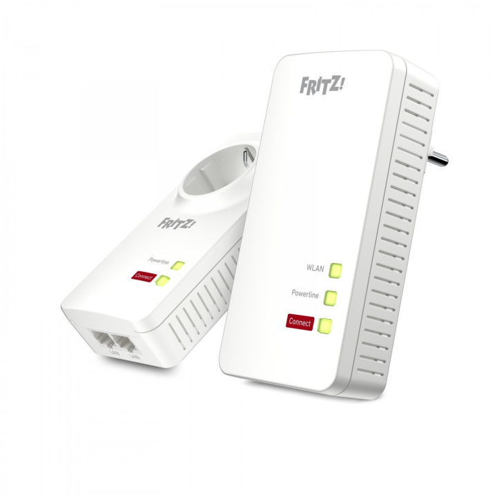 FRITZ!Powerline 1260E WLAN набор 1200 Мбит/с Ethernet LAN Wi-Fi белый