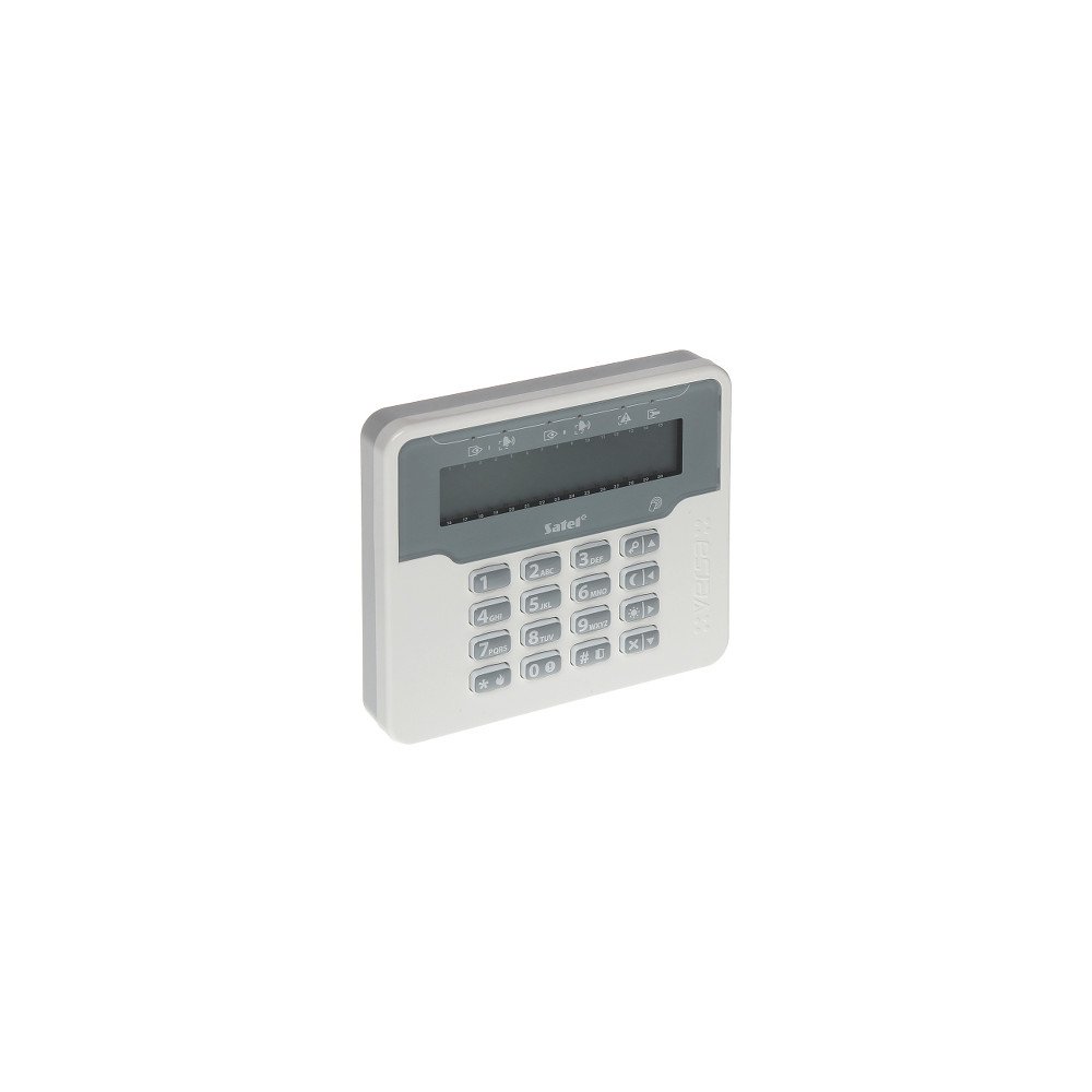 KEYPAD FOR ALARM CONTROL PANEL VERSA-LCDR-WH SATEL