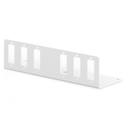 Adaptera plāksne priekš DN-96800S-2, pelēka (RAL 7035) 6x SC-DX, LC-QD