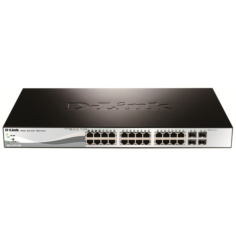 D-Link DGS-1210-28P/E 28 portu Gigabit Smart