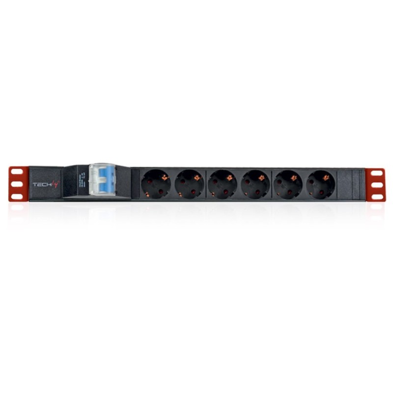 Techly I-CASE STRIP-61UD 19" 1U slēdžu