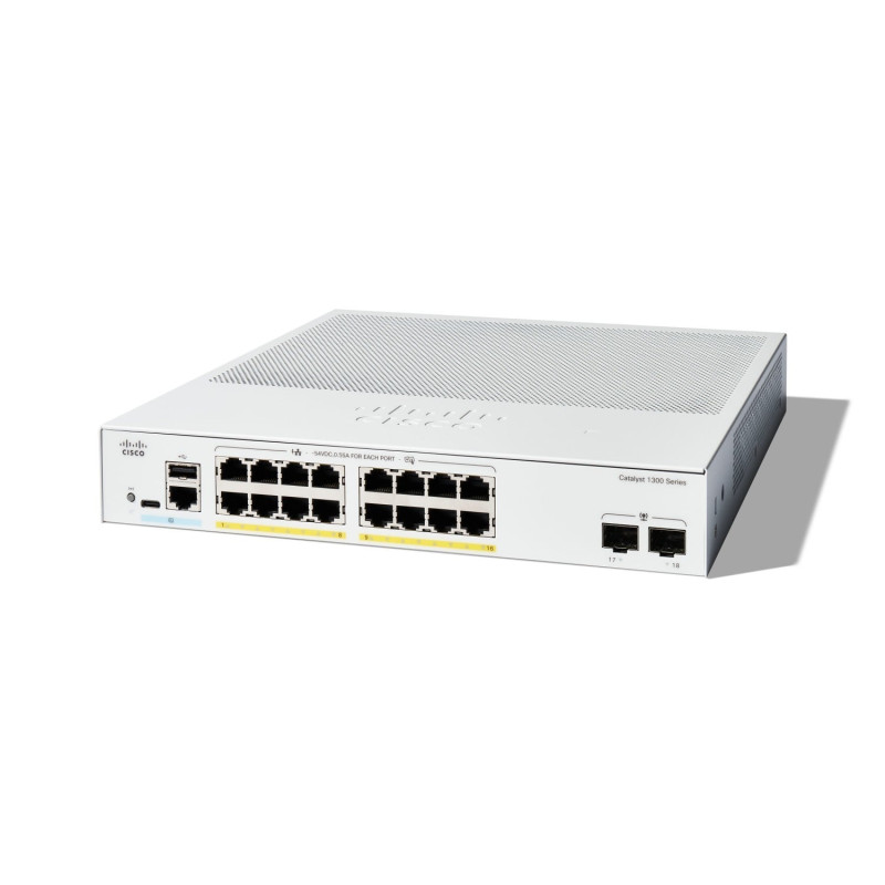 Cisco Catalyst C1300-16FP-2G 16 portu Gigabit