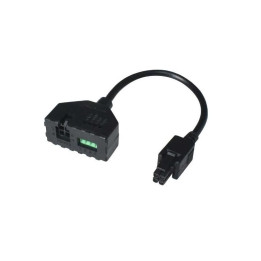 Teltonika PR5MEC21 4-PIN virtalähde I/O-liitännällä, musta