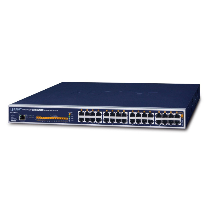 PLANET UPOE-1600G 16 portu Gigabit 95W