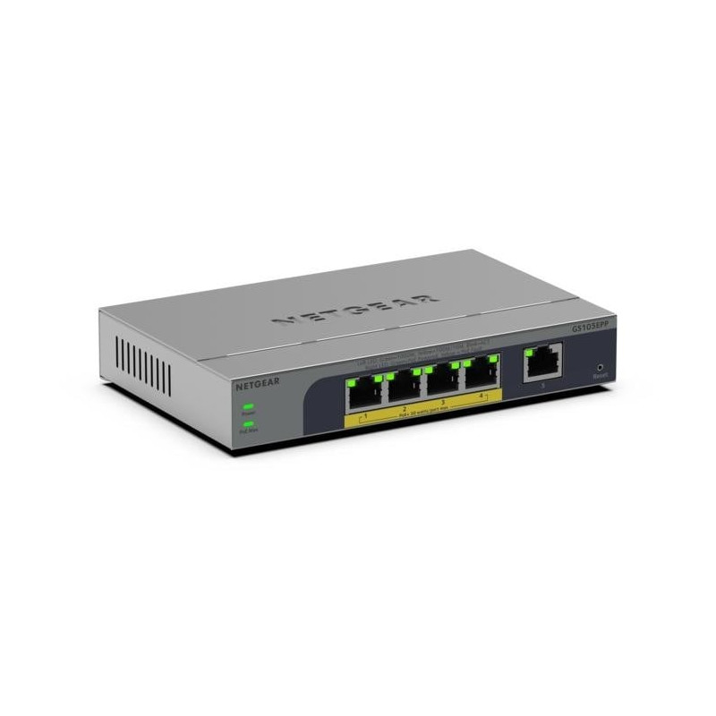 Netgear GS105EPP Nepārvaldāms Gigabitu PoE slēdzis