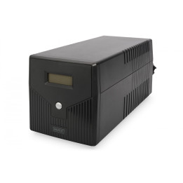DIGITUS DN-170074 Line-Interactive UPS, 1000VA/600W, 4x CEE 7/7, USB, RS232, RJ45, LCD