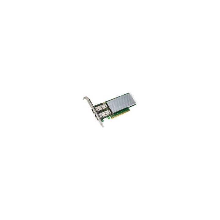 Intel E810CQDA2BLK 2-pordiline 100GbE QSFP28 PCI-E 4.0 madala profiiliga võrguadapter