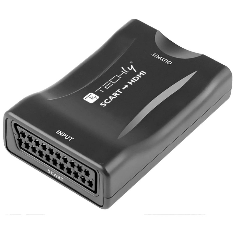 Techly IDATA SCART-HDMI3 SCART-HDMI pārveidotājs 720p/1080p