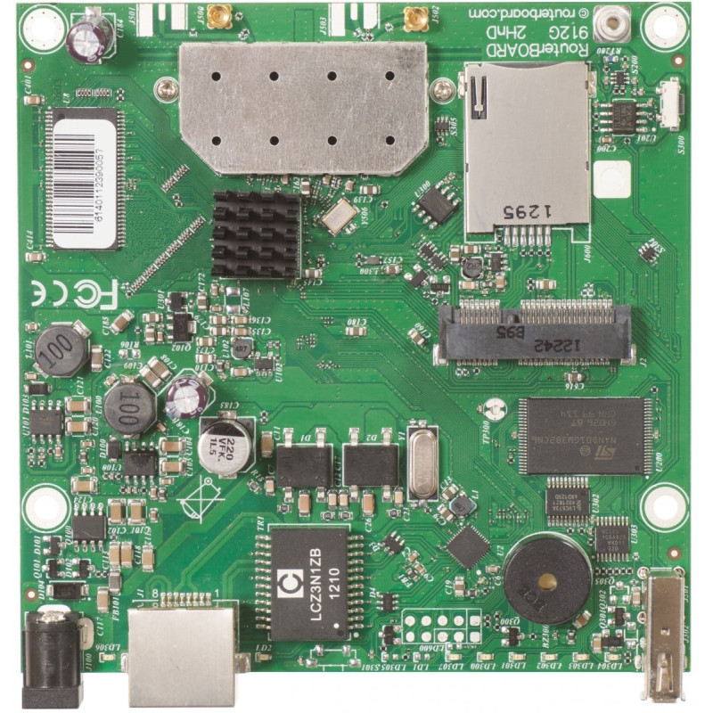 Mikrotik RB912UAG-2HPND maršrutētāja mātesplate