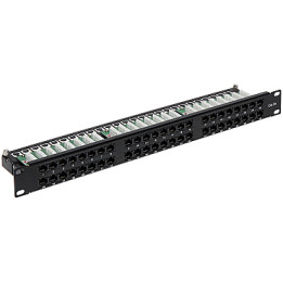 PP-48/RJ/C 48-портовый RJ-45 патч-панель 1U 19"