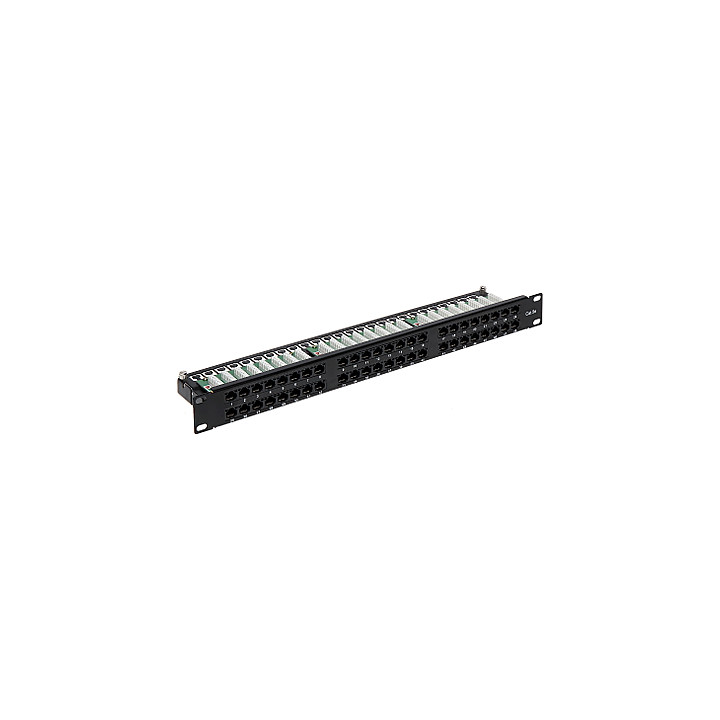 PP-48/RJ/C 48-портовый RJ-45 патч-панель 1U 19"