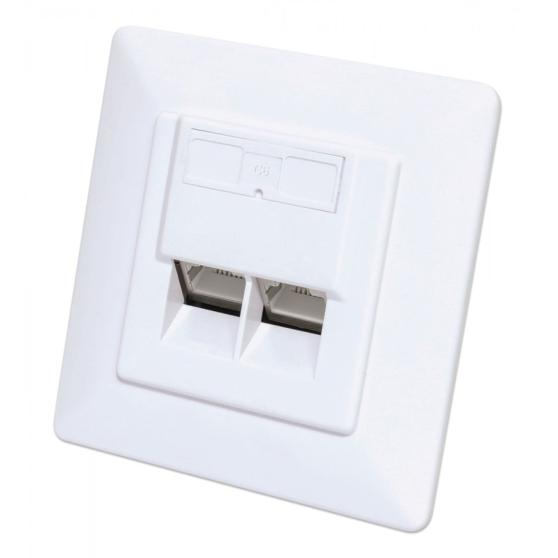 Intellinet 771900 2-portu Cat6 10G RJ45