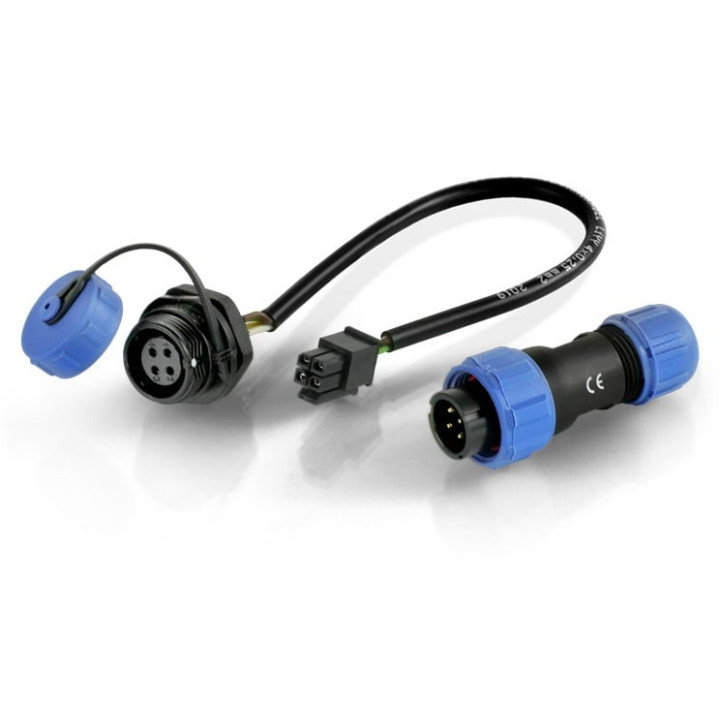 QuWireless QuPS4 Outdoor Smart Socket 4-Pin Set Black