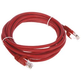 RJ45/3.0-RED Ethernet Patch Cable 3.0 m Red